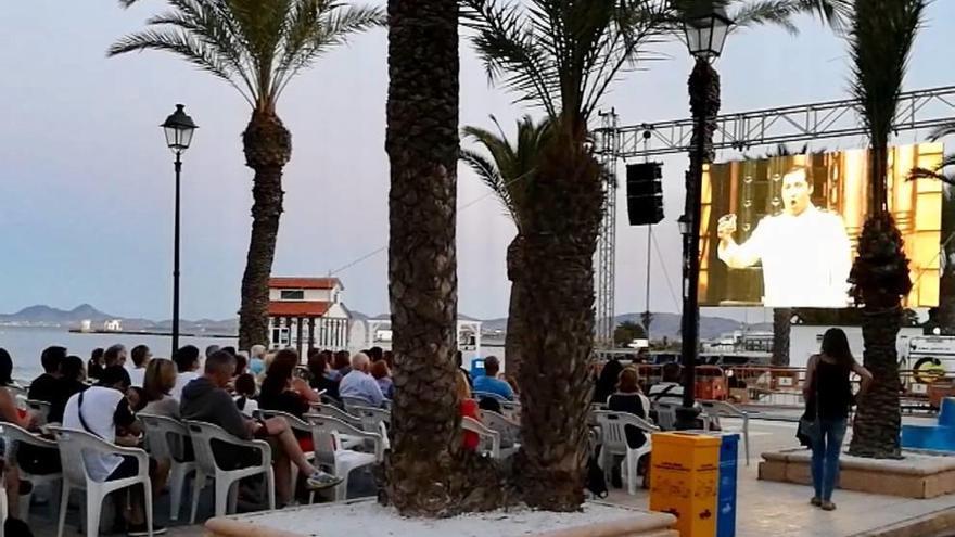 La playa de la Concha de Los Alcázares instalará una pantalla gigante L. O.