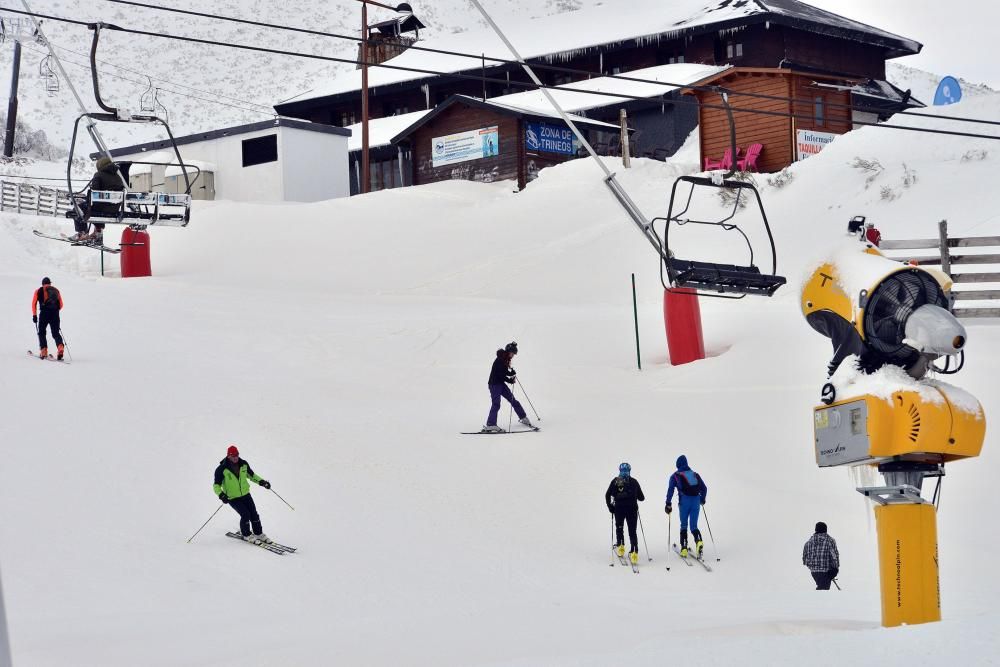 Reapertura de la temporada de esquí en Pajares