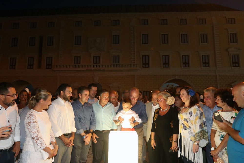 Encendido del alumbrado del Real de la Feria 2017