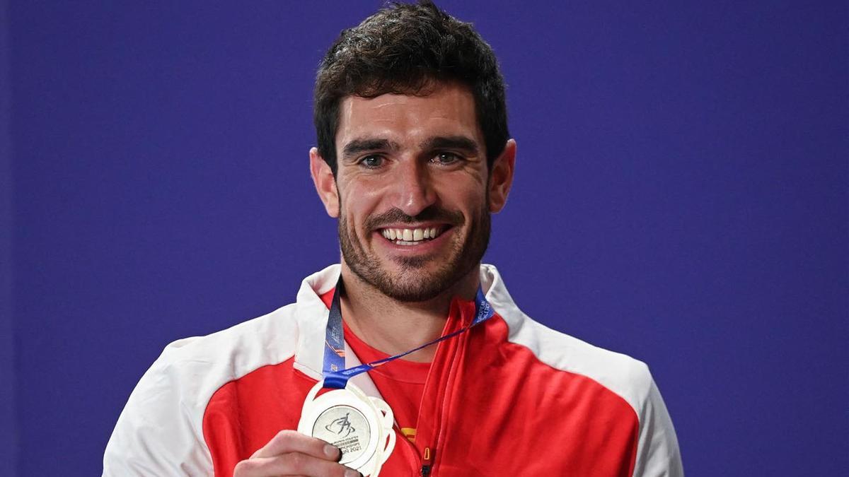 Jorge Ureña logró su tercera medalla seguida en heptatlón