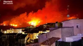 La tragedia del incendio de Villanueva de Viver, en imágenes