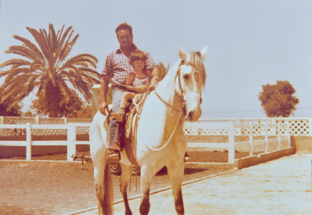 Juan Ramírez, antiguo camellero de Maspalomas