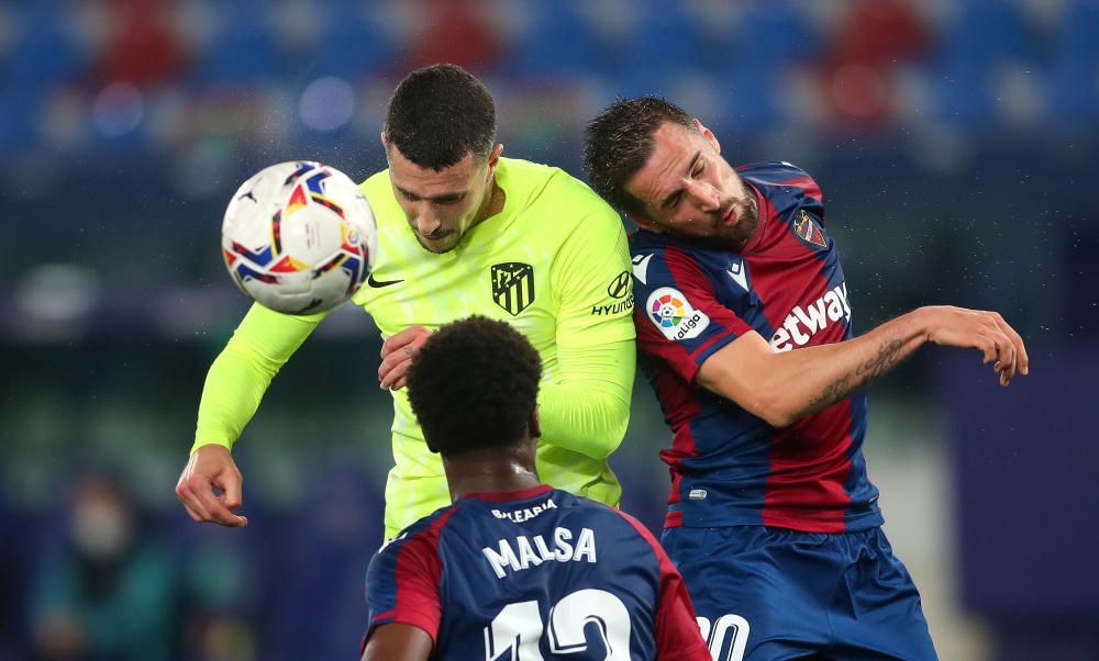 El Levante UD - Atlético, en imágenes