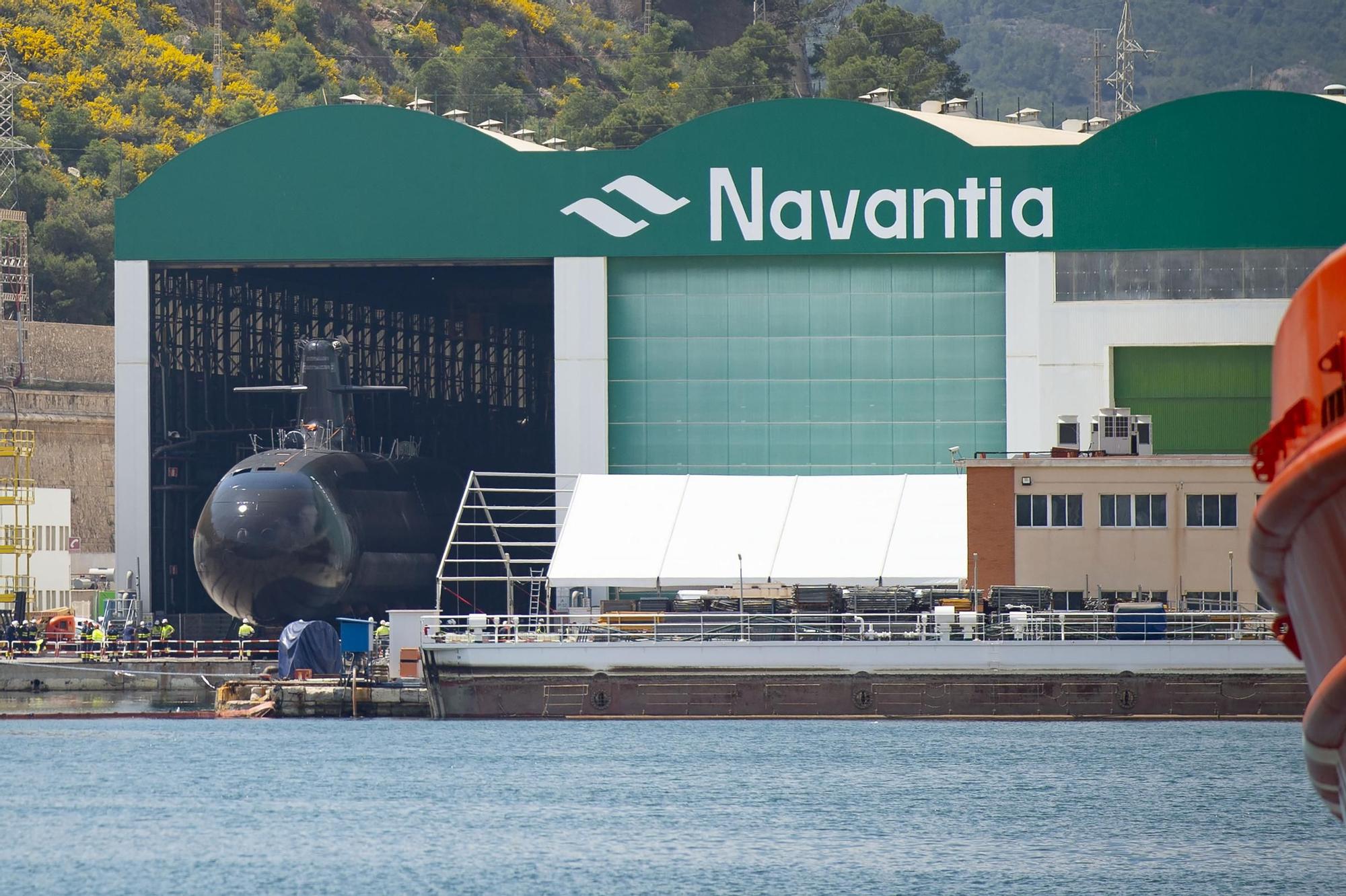 La construcción del submarino S-81 paso a paso, hasta la recepción de la Armada en Cartagena
