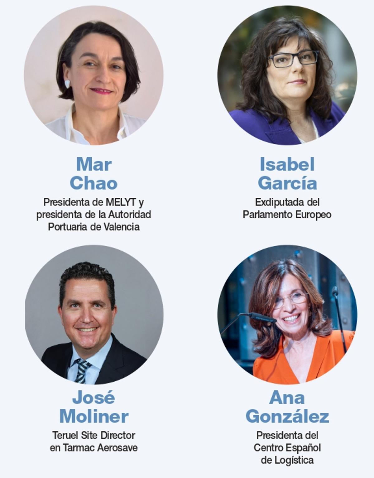 Ponentes de la jornada 'Innovación y transformación social en logística y transporte'.