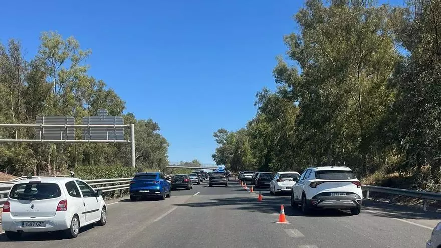 VÍDEO | Operación Retorno de final de verano en Sevilla: la AP-4 ya registra atascos kilométricos a la altura de Las Cabezas