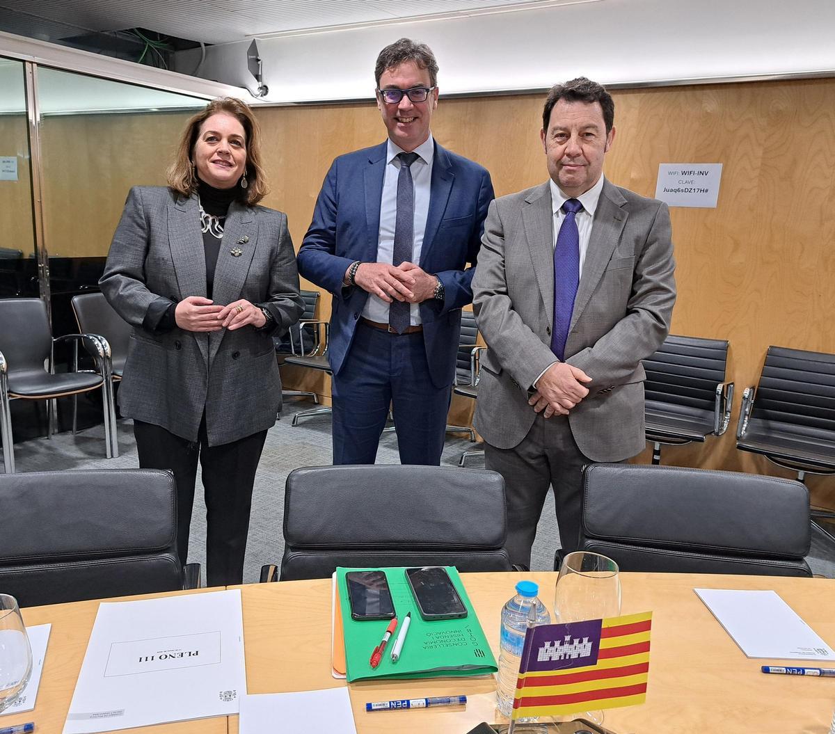 Antoni Costa en Madrid en el Consejo de Política Fiscal.