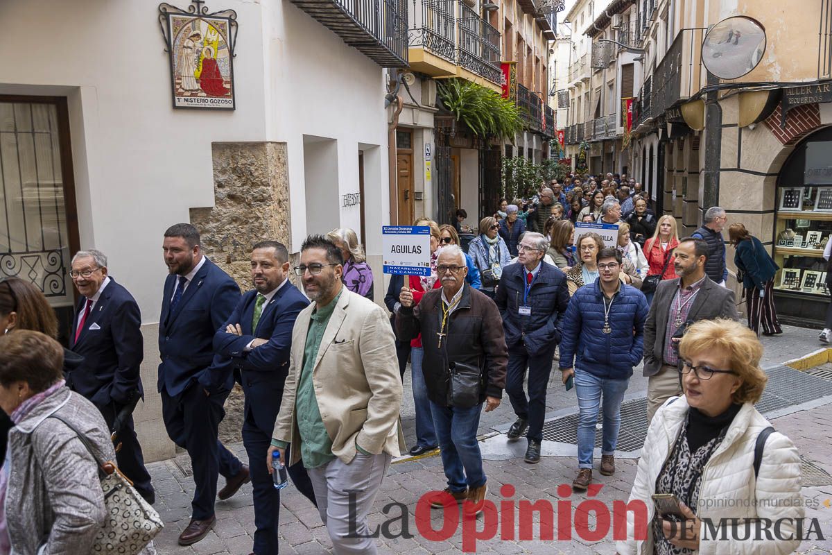Cofradías y Hermandades de Semana Santa Peregrinan a Caravaca