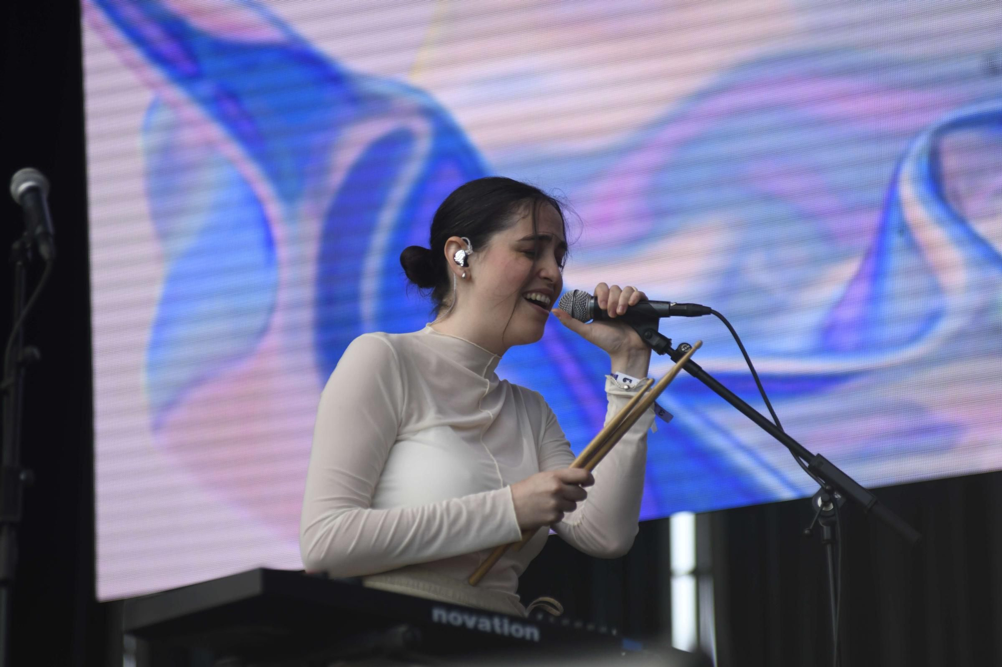 Concierto de Hoonine en el Warm Up 2024