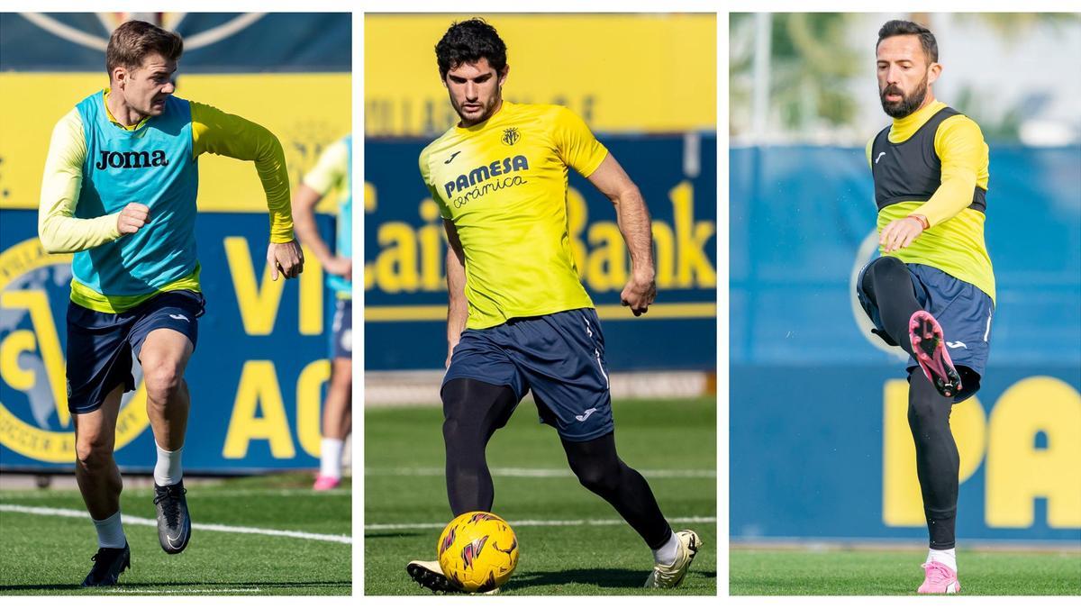 El entrenador del Villarreal debe elegir el acompañante de Gerard entre Sorloth, Guedes y Morales.