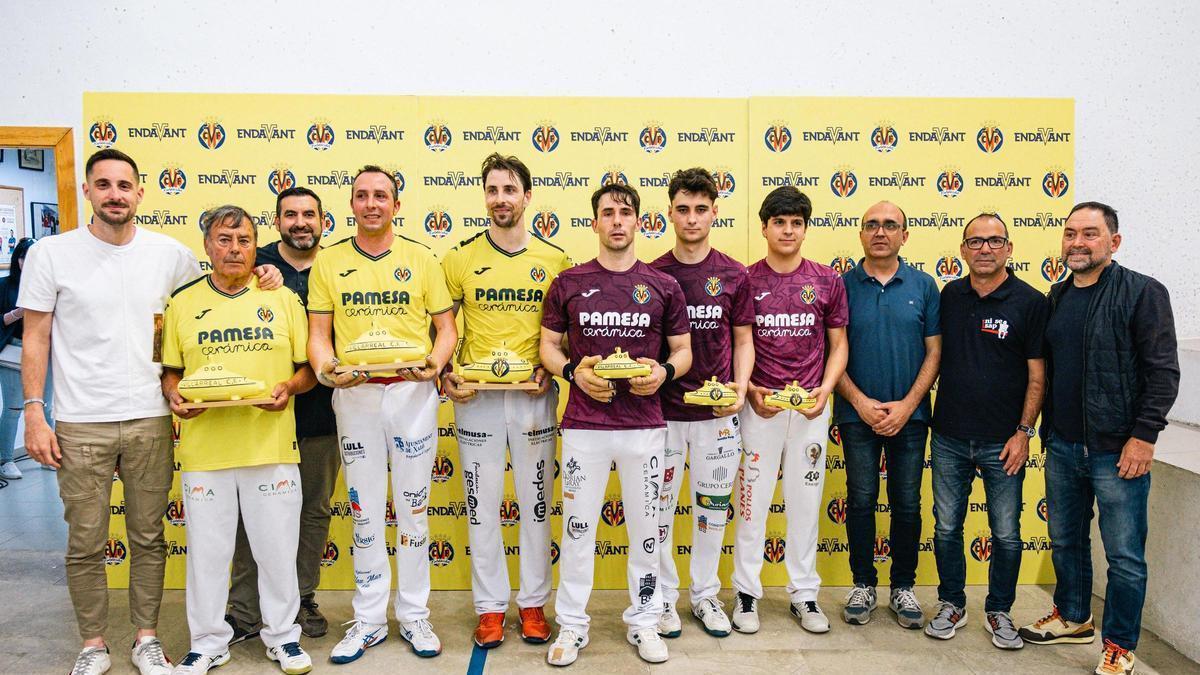 Campions i subcampions del Trofeu Villarreal CF d'escala i corda.