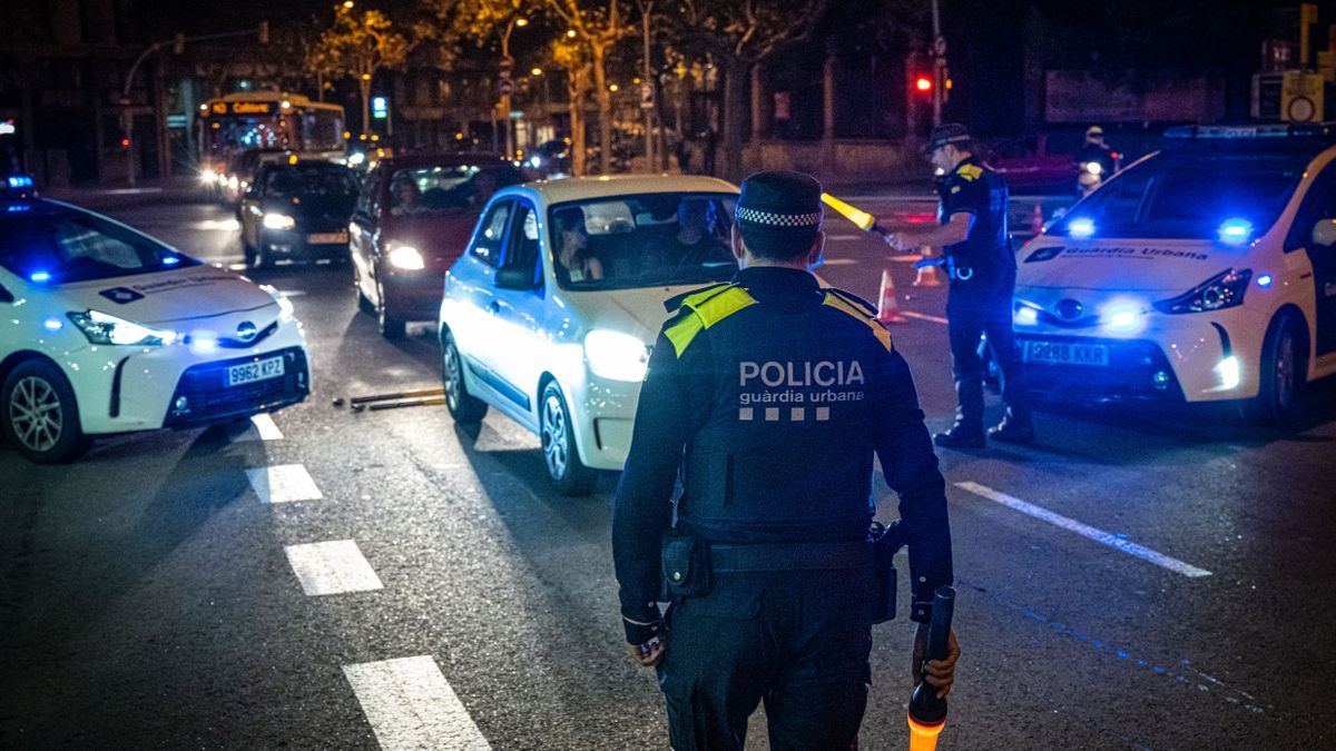 Agentes de la Guardia Urbana de Barcelona