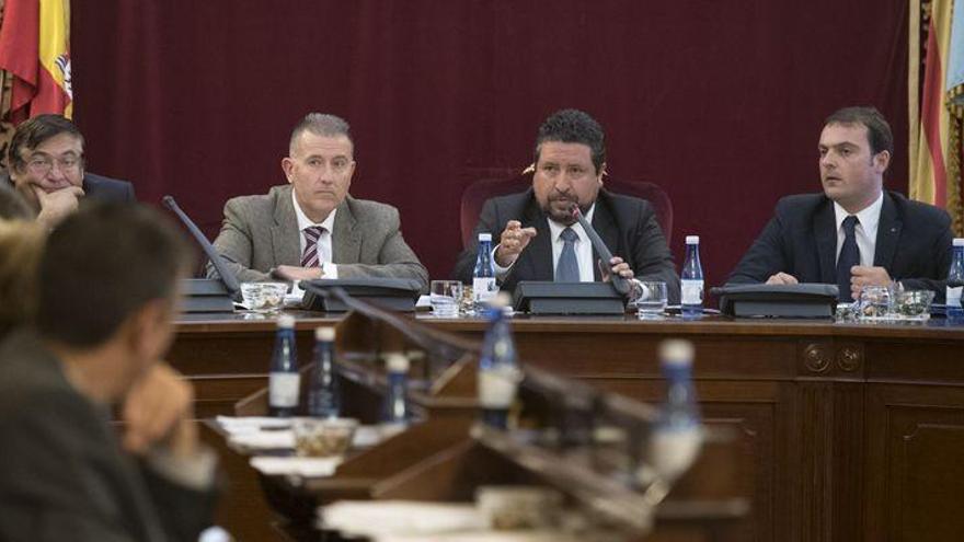 PP, PSOE y Ciudadanos consensúan unos presupuestos de la Diputación para 2018 de 135 millones