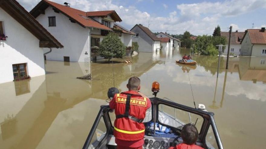 Europa central sigue sufriendo unas inundaciones históricas