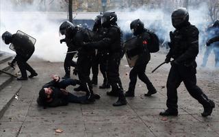 Disturbios en París en la marcha contra la reforma de las pensiones