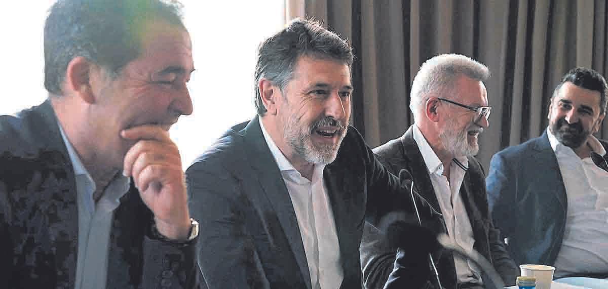 Un momento de la reunión en el hotel Málaga Palacio.