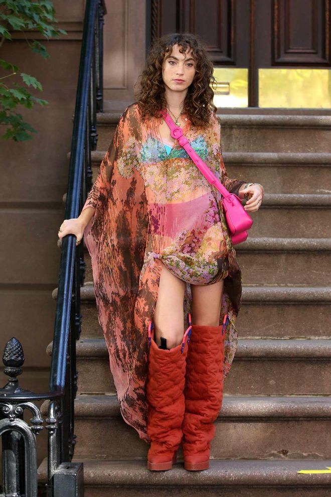 Botas acolchadas: también en 'And just like that'