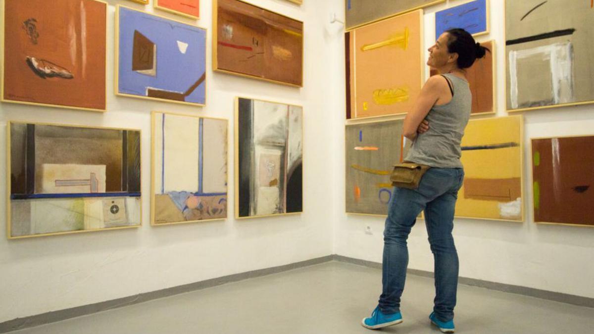 Exposició d’obres Rafols-Casamada a la Fundacio Perramon.