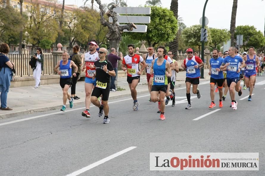 Media Maratón de Murcia: paso por la Avenida del Infante