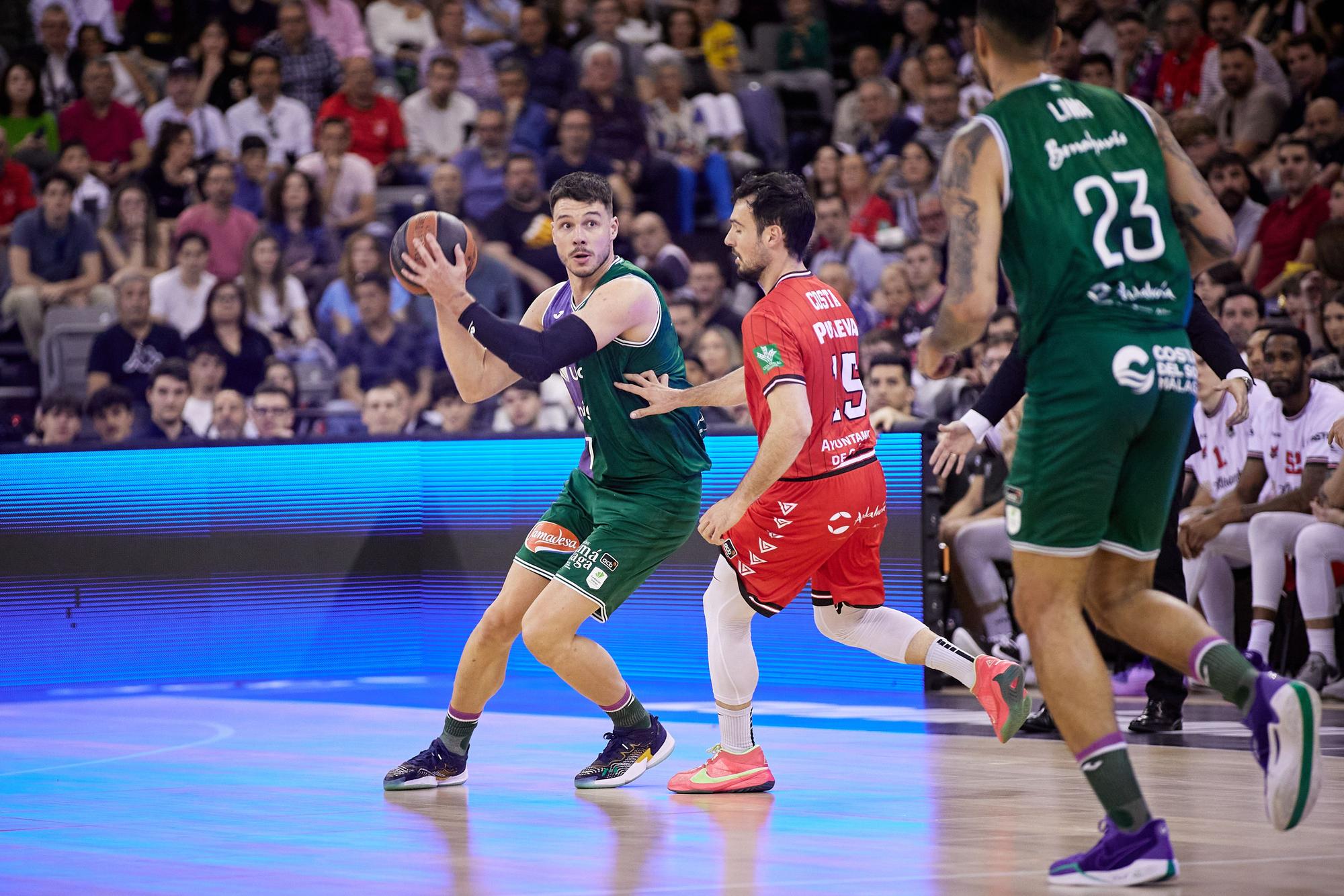 Una imagen del Fundación Granada - Unicaja de la jornada 26 de la Liga Endesa.