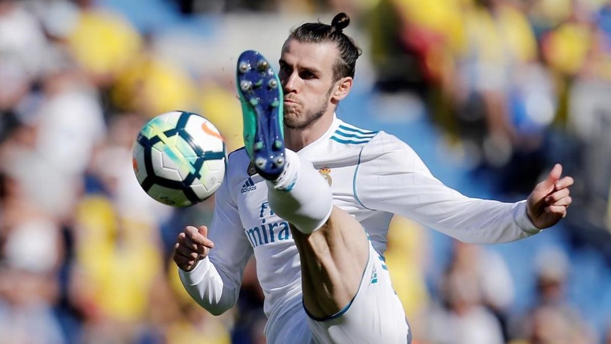 Gareth Bale, autor del 0-1 en el estadio canario.