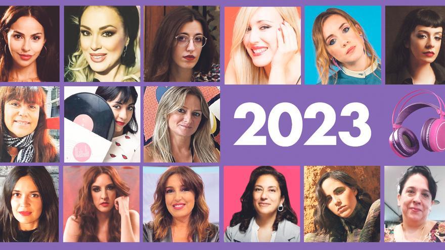 Así ven ellas el panorama musical en 2023