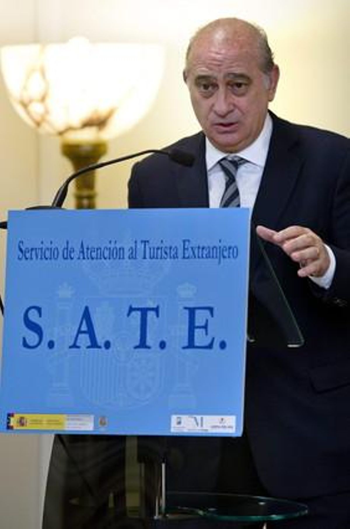 Jorge Fernández Díaz, el 13 d’abril, a Màlaga. Jorge Fernández Díaz, el 13 d’abril, a Màlaga.