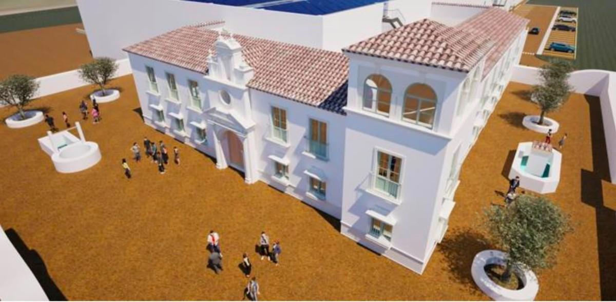 Recreación de la futura planta de García Millán.