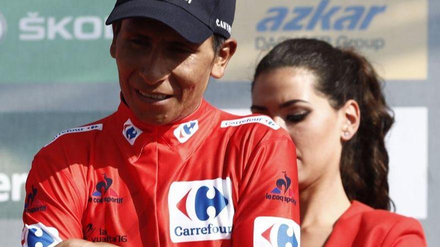 Quintana se enfunda la roja en La Camperona y Lagutin firma la etapa
