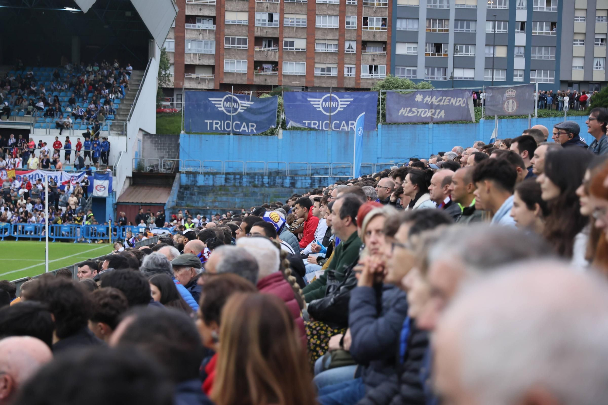 EN IMÁGENES: La final por el ascenso entre Avilés y Rayo Majadahonda vivida en el Suárez Puerta