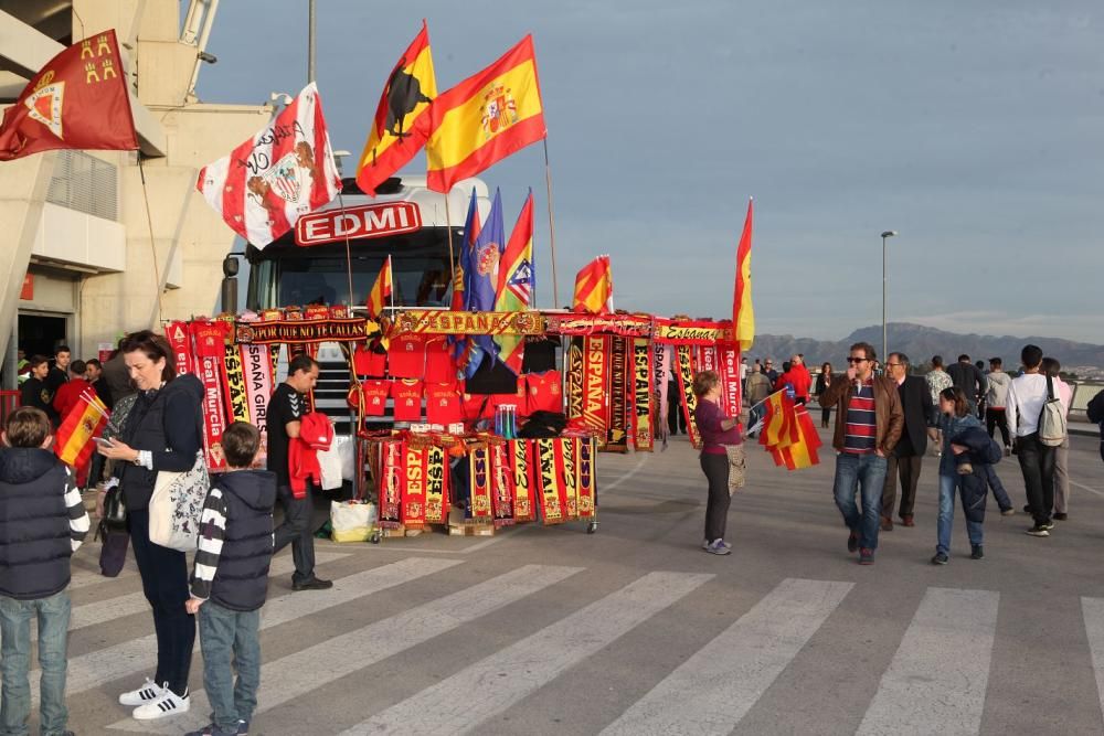 España 1 - 0 Noruega en Nueva Condomina