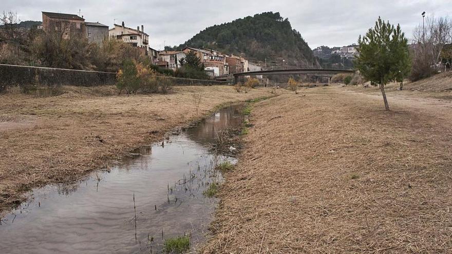 Cardona espera 20 anys després la restauració de l&#039;antic traçat del riu