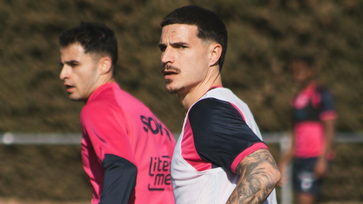 Jesús Álvarez y Seoane, en un entrenamiento.