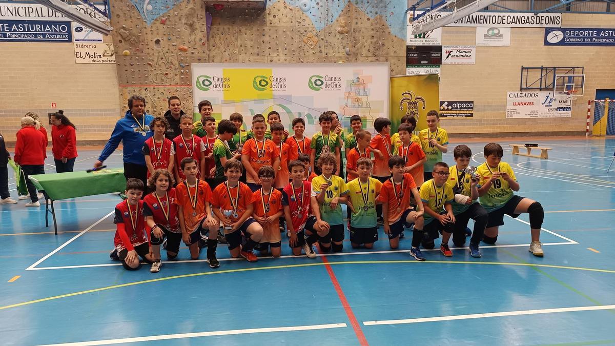 Nuevo éxito del voleibol cangués
