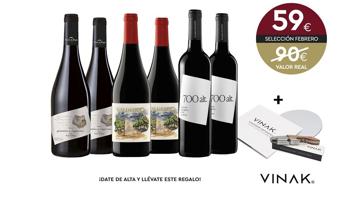 Selección de vinos de febrero