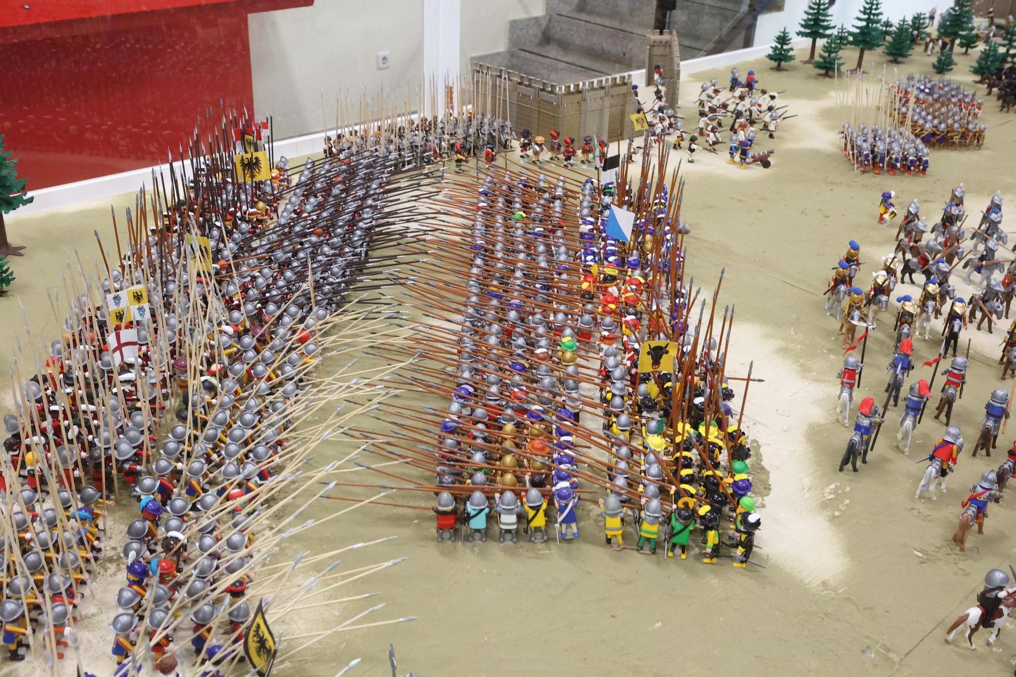 Exposición de clicks de Playmobil en el Museo Militar de A Coruña
