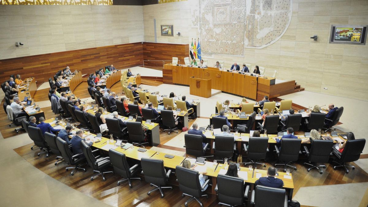 Pleno de la Asamblea de Extremadura