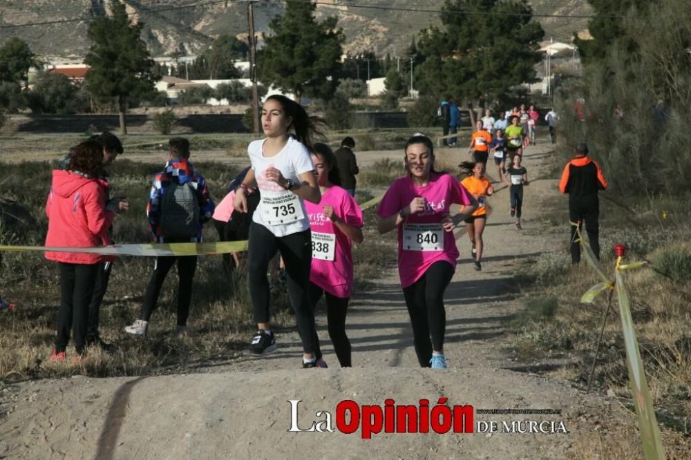 Final regional de campo a través infantil