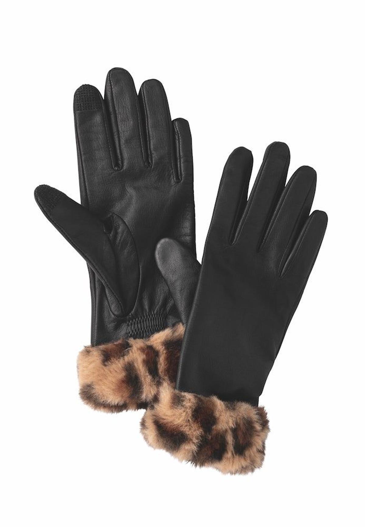 Guantes con muñeca de leopardo de C&amp;A (Precio: 19,90€)