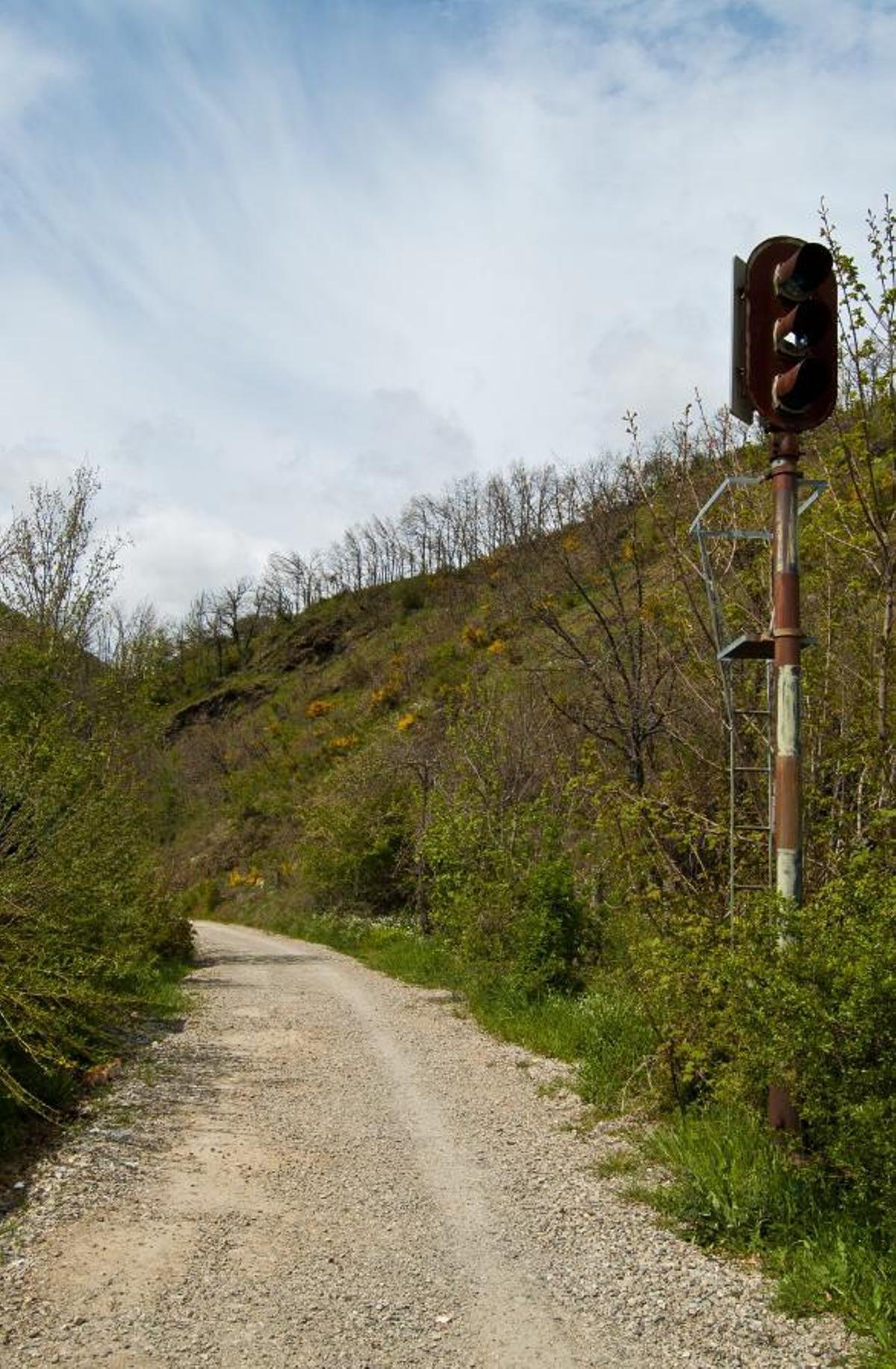 Camino Natural Vía Verde de Laciana. Tramo de Villablino a Villaseca