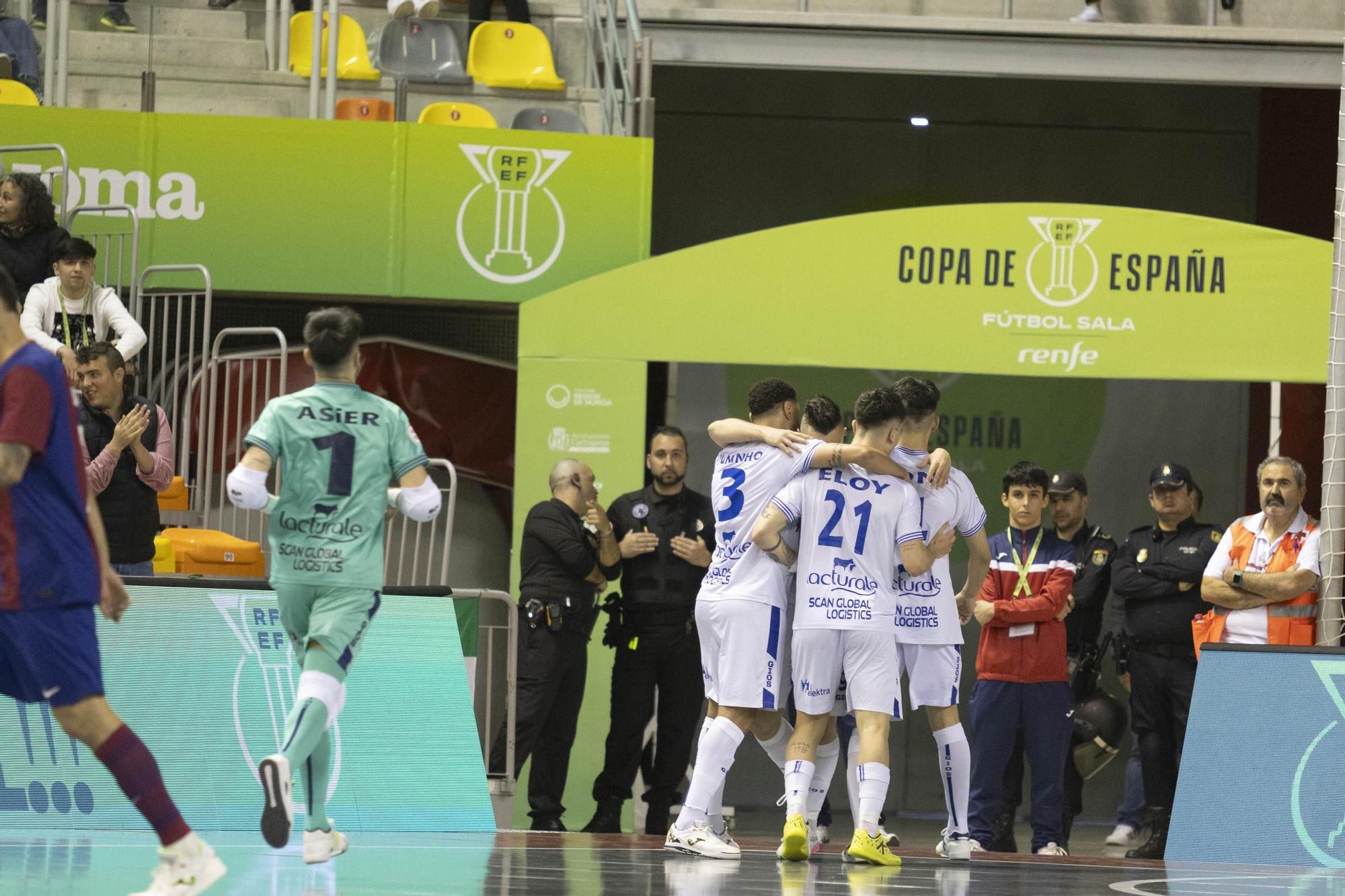 Las imágenes del Barça - Osasuna Magna en la Copa de España de Cartagena