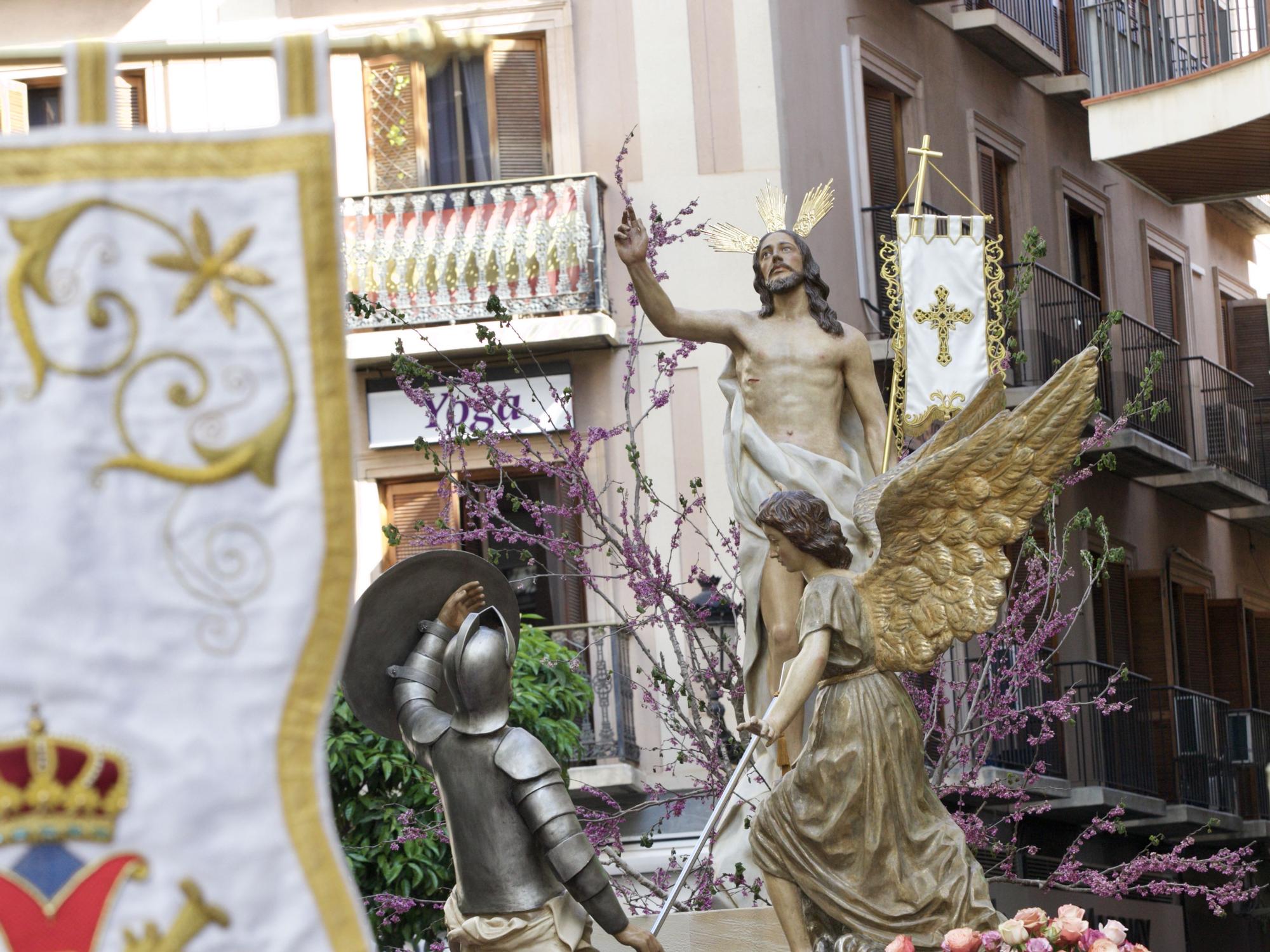 Las imágenes de la procesión del Domingo de Resurreción en Murcia