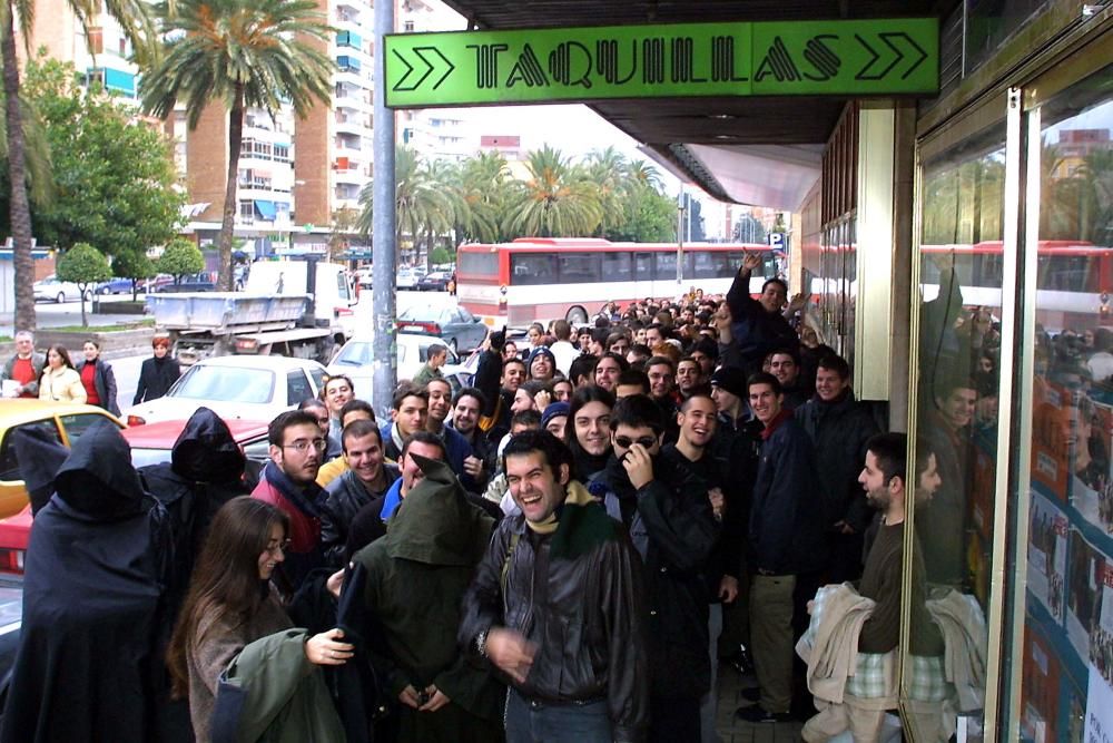 Estreno de El Señor de los Anillos en el América Multicines.