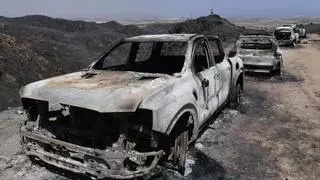 Última hora del incendio en Los Gallardos: el fuego se estanca y da una "perspectiva favorable" para su estabilización