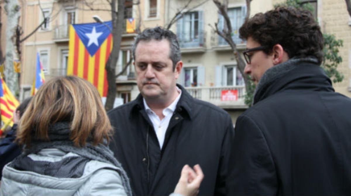 El primer tinent d’alcalde de Barcelona, Joaquim Forn, fa balanç de detinguts i ferits en els disturbis de divendres al centre de Barcelona, després de la manifestació en suport a Gamonal.