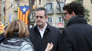 El primer tinent d’alcalde de Barcelona, Joaquim Forn, fa balanç de detinguts i ferits en els disturbis de divendres al centre de Barcelona, després de la manifestació en suport a Gamonal.