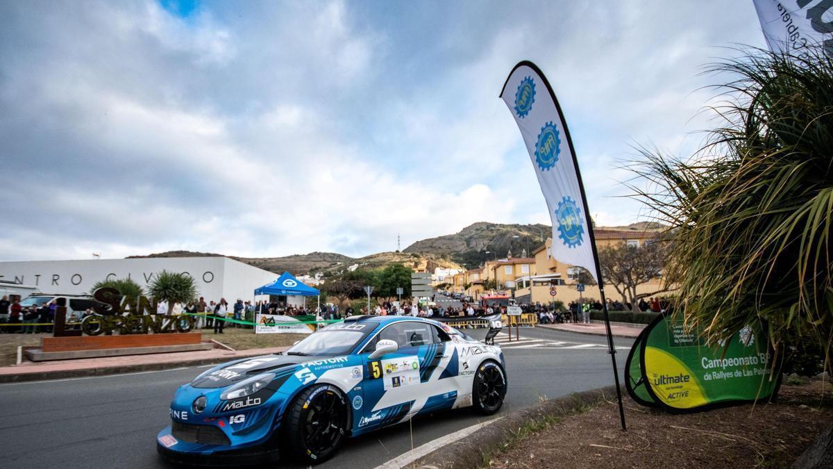 Avella golpea primero en San Lorenzo y se coloca líder del Rally Isla de Gran Canaria