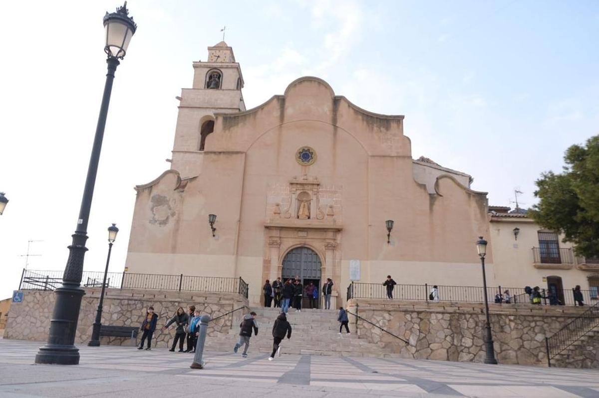 La iglesia de Nuestra Señora de las Nieves en Monforte del Cid.