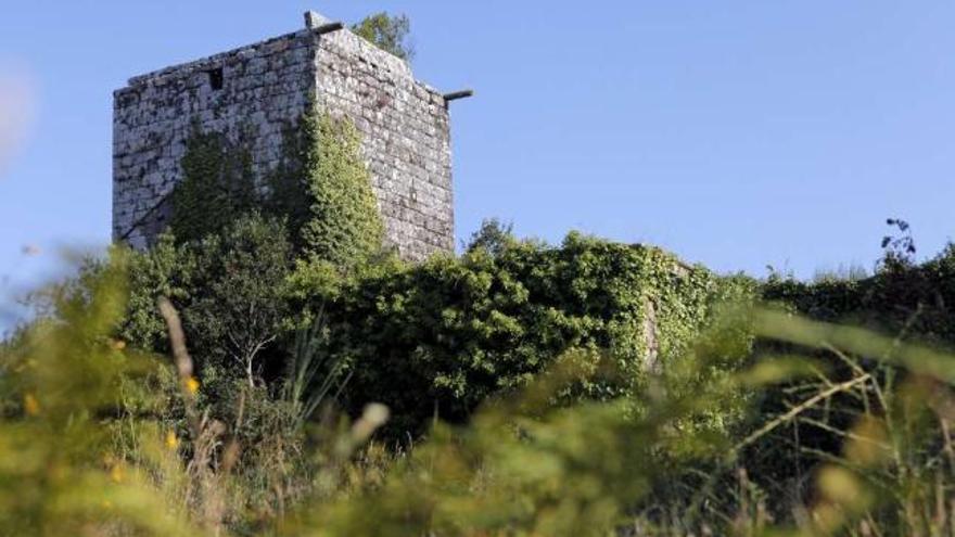 Una vista de la Torre de Guimarei.  // Bernabé/Luismy