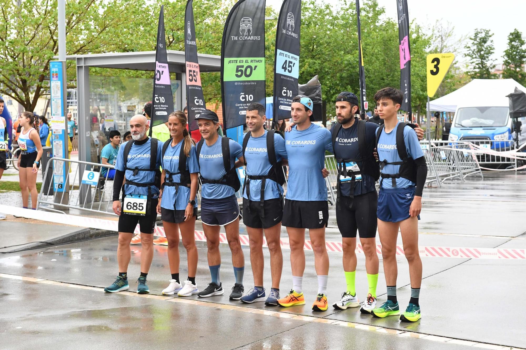 Carrera popular Coruña10: 2.186 corredores cruzaron la línea de meta